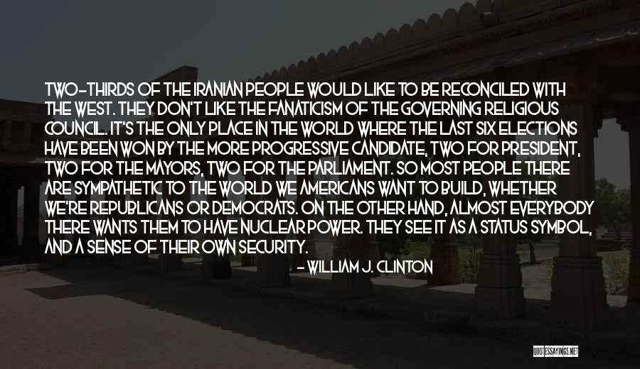 Symbol Of Power Quotes By William J. Clinton Symbol Of Power Quotes By William J. Clinton