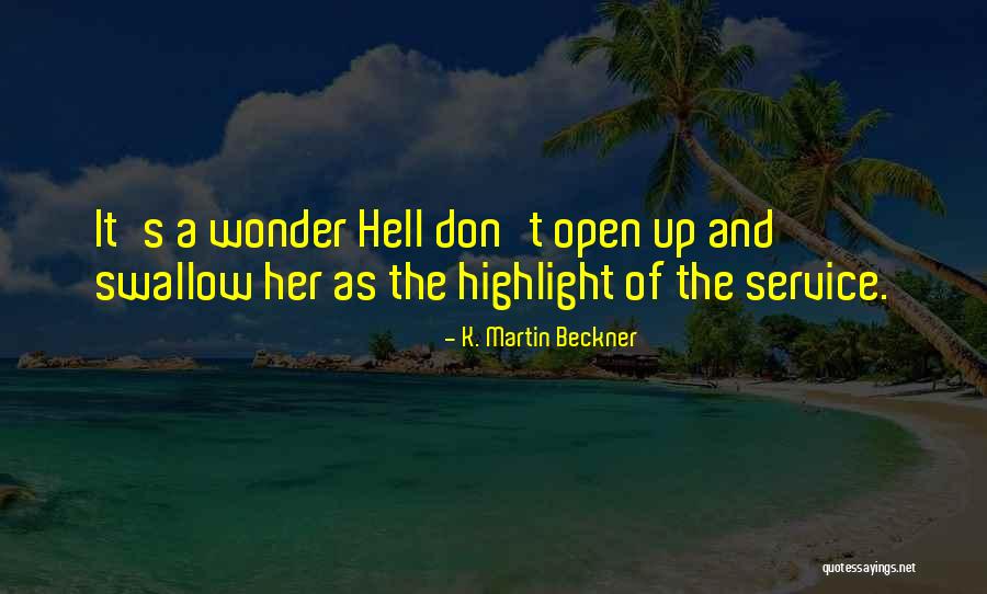 Symbolizes Thesaurus Quotes By K. Martin Beckner Symbolizes Thesaurus Quotes By K. Martin Beckner