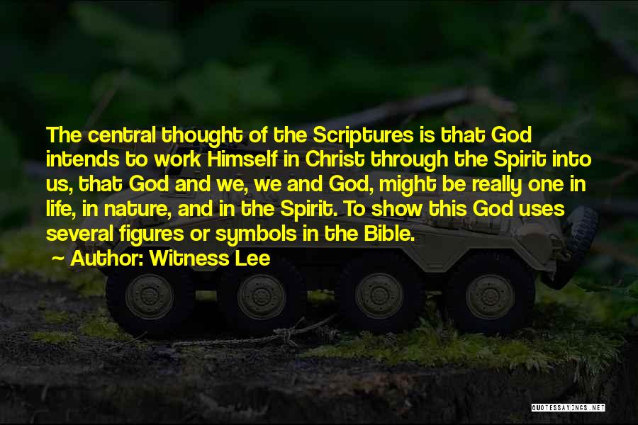 Symbols In Life Quotes By Witness Lee