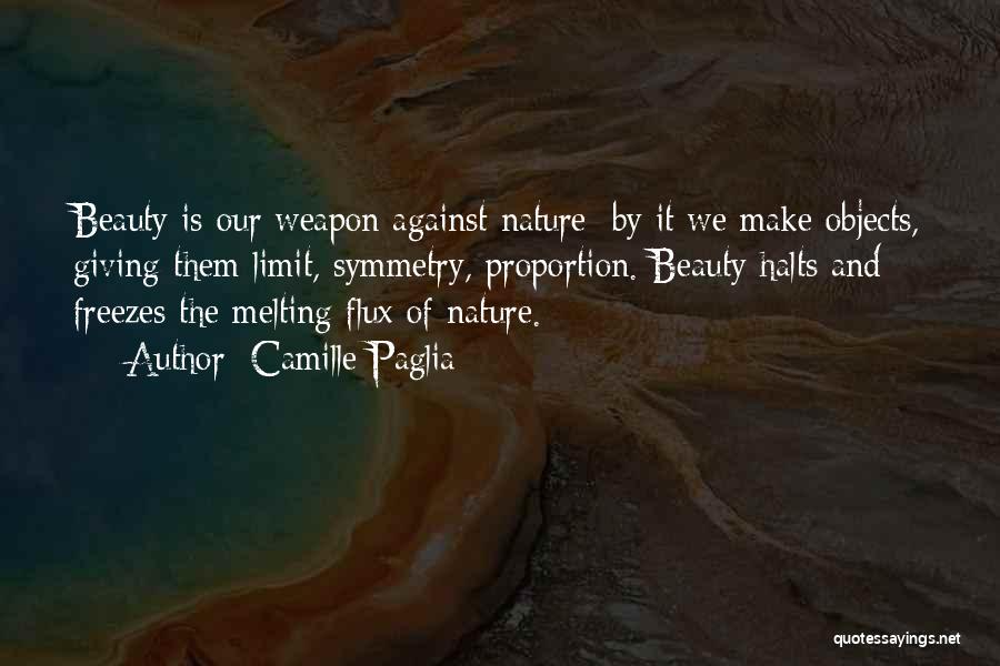 Symmetry In Nature Quotes By Camille Paglia