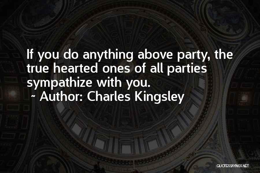 Sympathize Quotes By Charles Kingsley