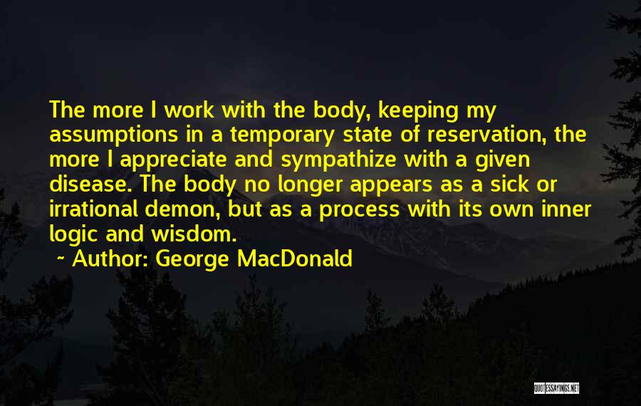 Sympathize Quotes By George MacDonald