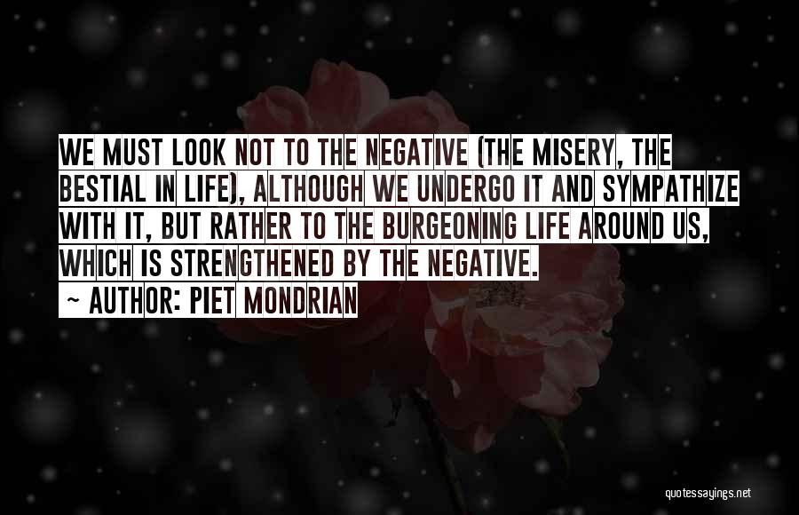 Sympathize Quotes By Piet Mondrian