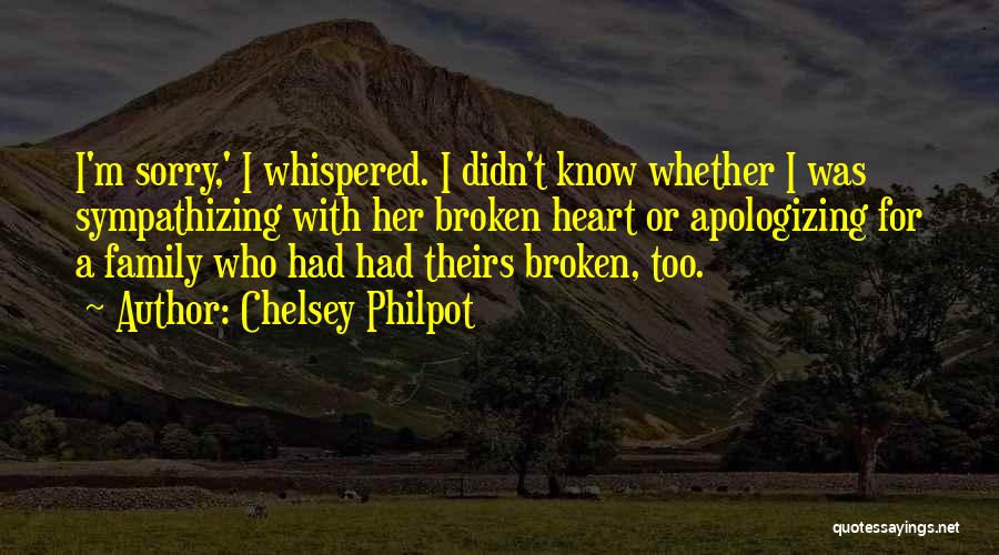 Sympathizing Quotes By Chelsey Philpot