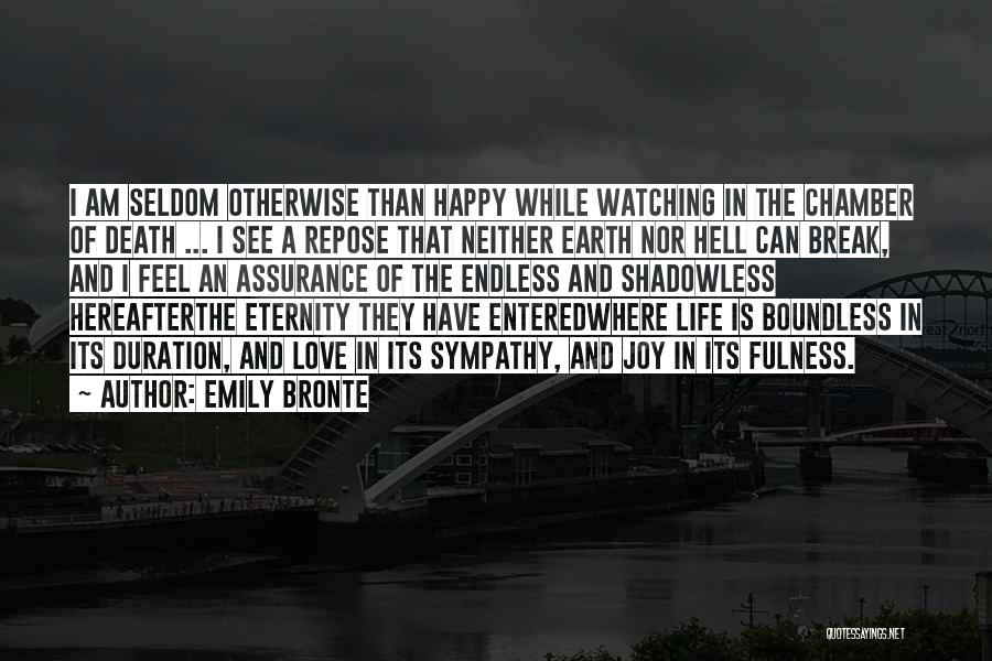 Sympathy And Love Quotes By Emily Bronte