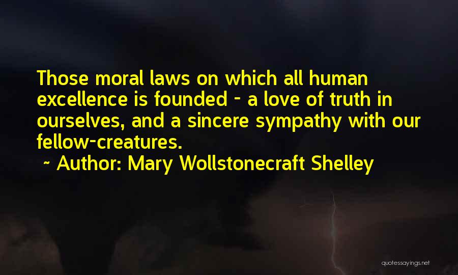 Sympathy And Love Quotes By Mary Wollstonecraft Shelley