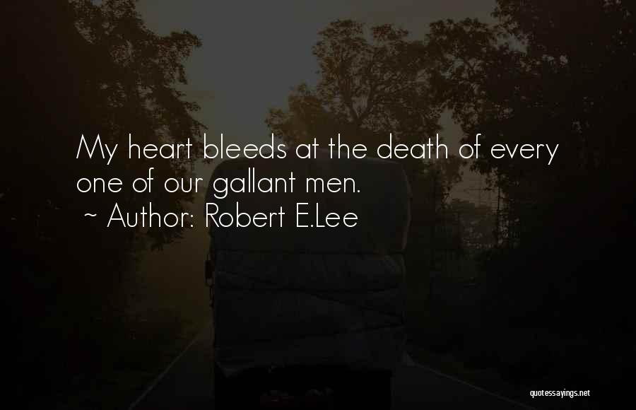 Sympathy With Death Quotes By Robert E.Lee