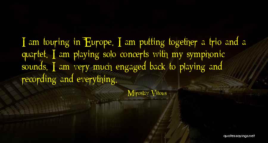 Symphonic Quotes By Miroslav Vitous Symphonic Quotes By Miroslav Vitous