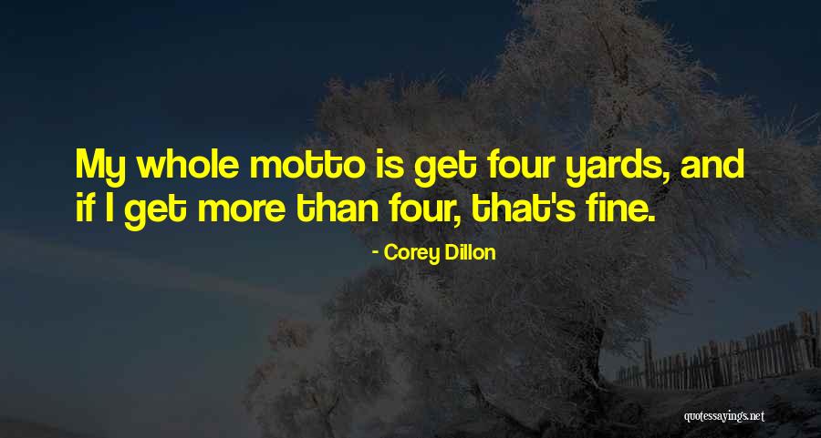 Symphonie Pastorale Quotes By Corey Dillon