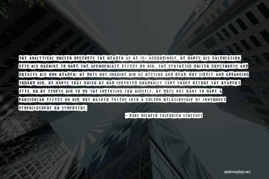 Sympoetry Quotes By Karl Wilhelm Friedrich Schlegel Sympoetry Quotes By Karl Wilhelm Friedrich Schlegel