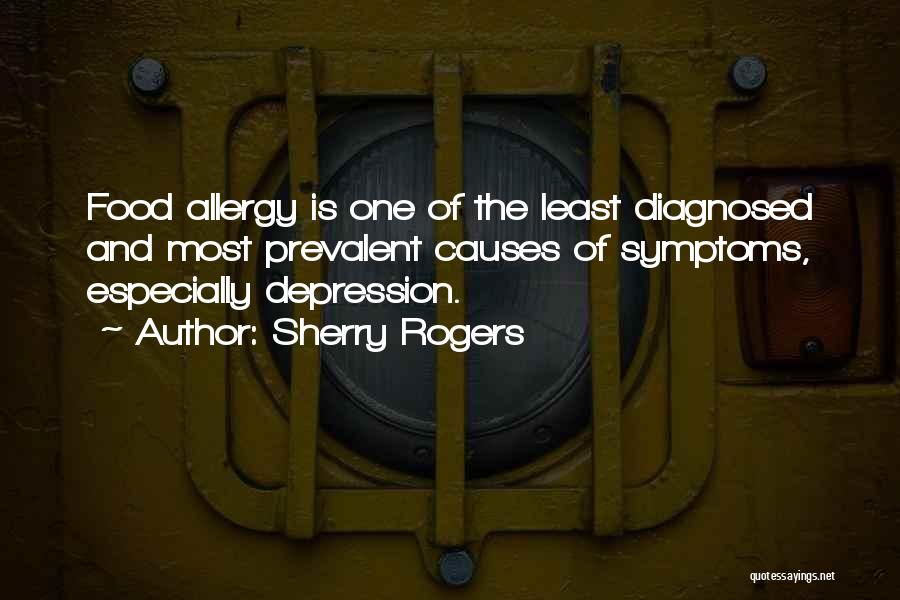 Symptoms Of Depression Quotes By Sherry Rogers