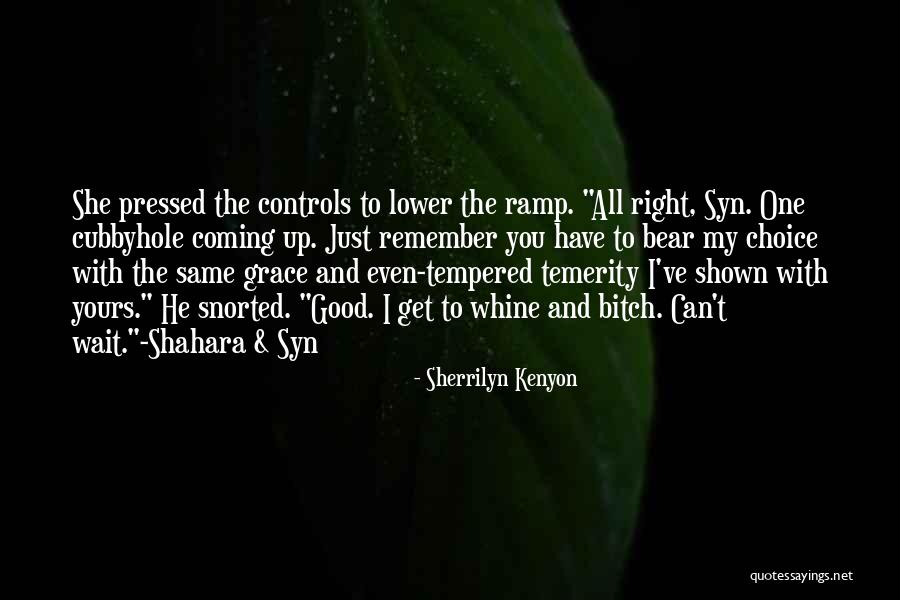 Syn Quotes By Sherrilyn Kenyon Syn Quotes By Sherrilyn Kenyon