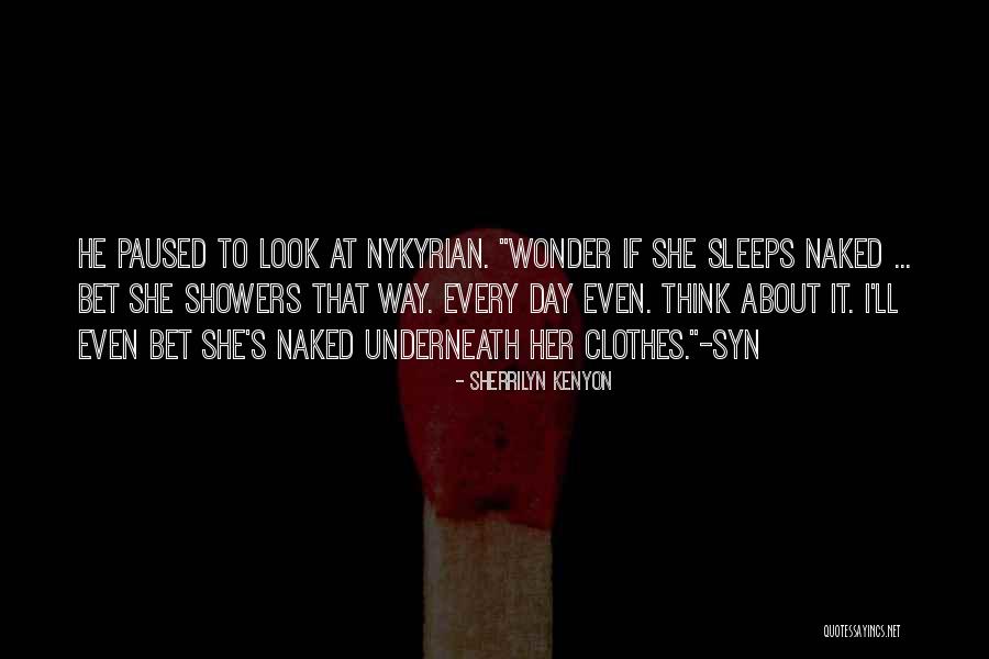 Syn Quotes By Sherrilyn Kenyon Syn Quotes By Sherrilyn Kenyon