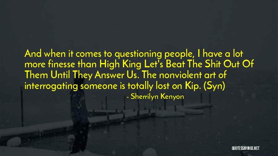 Syn Quotes By Sherrilyn Kenyon Syn Quotes By Sherrilyn Kenyon