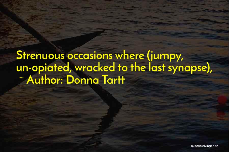 Synapse Quotes By Donna Tartt