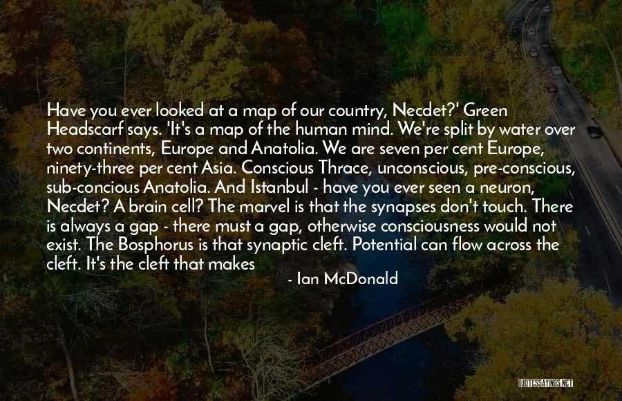 Synaptic Cleft Quotes By Ian McDonald Synaptic Cleft Quotes By Ian McDonald