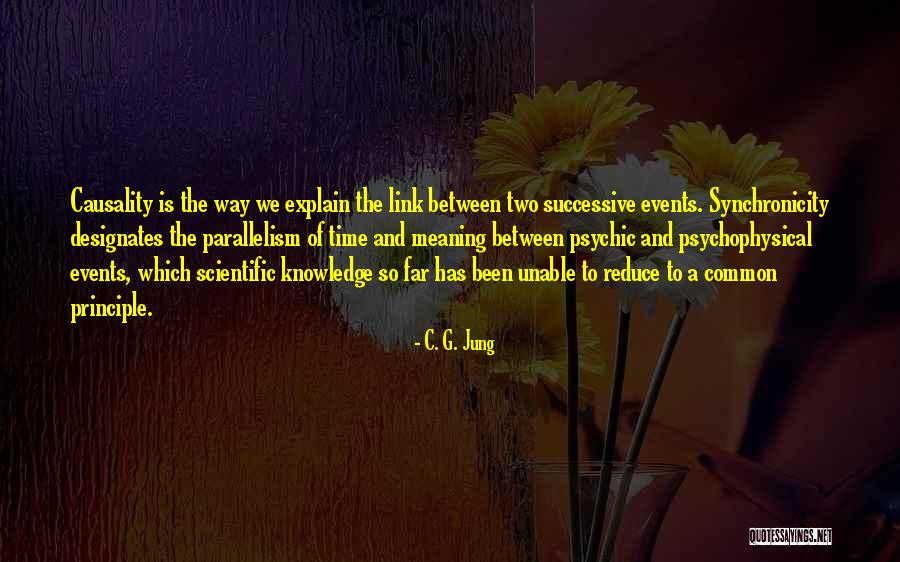Synchronicity Jung Quotes By C. G. Jung Synchronicity Jung Quotes By C. G. Jung