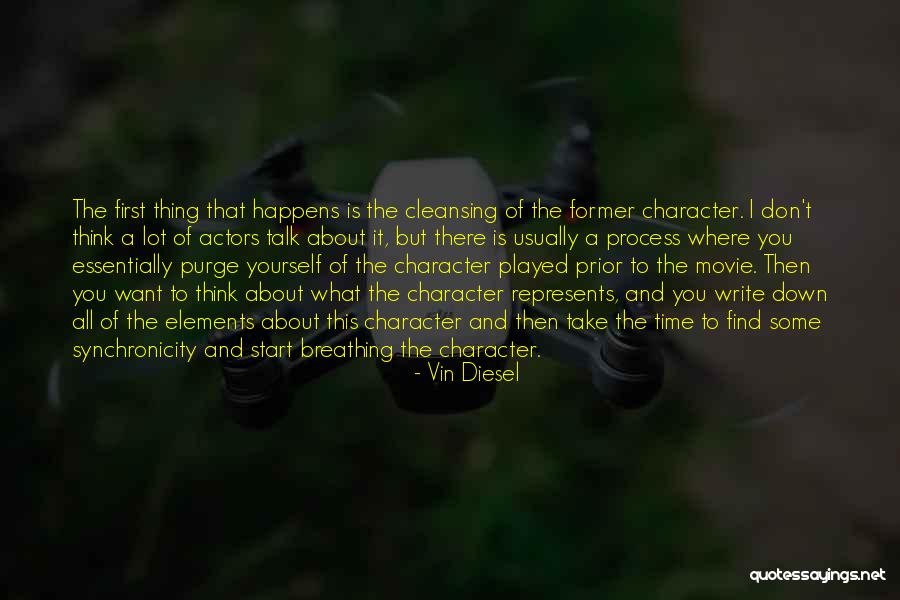 Synchronicity Movie Quotes By Vin Diesel Synchronicity Movie Quotes By Vin Diesel