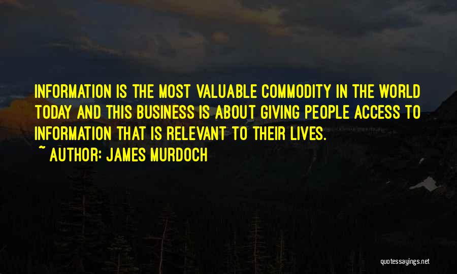 Synchronise Quotes By James Murdoch