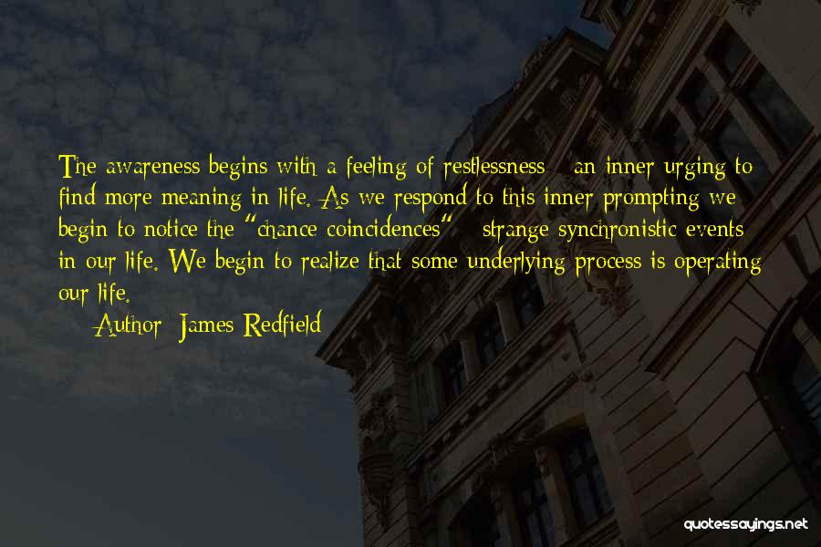Synchronistic Quotes By James Redfield