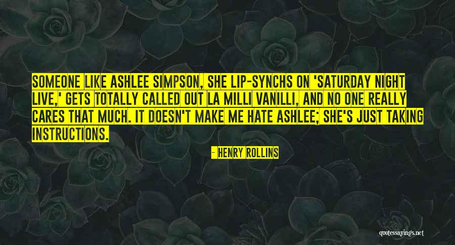 Synchs Quotes By Henry Rollins Synchs Quotes By Henry Rollins