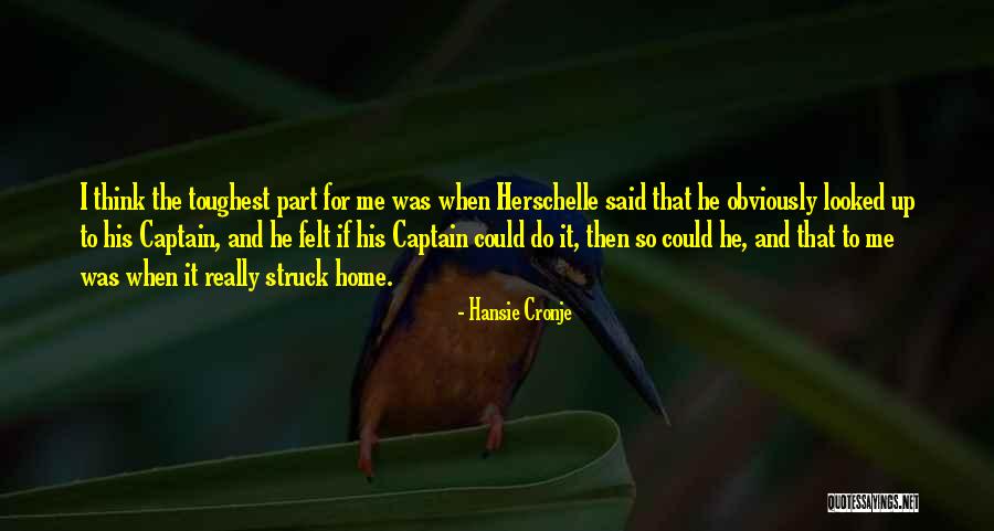 Syndicalist America Quotes By Hansie Cronje Syndicalist America Quotes By Hansie Cronje
