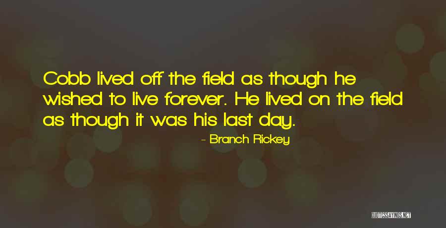 Syndicating Means Quotes By Branch Rickey Syndicating Means Quotes By Branch Rickey