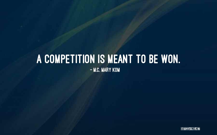 Synergized Ingredients Quotes By M.C. Mary Kom Synergized Ingredients Quotes By M.C. Mary Kom