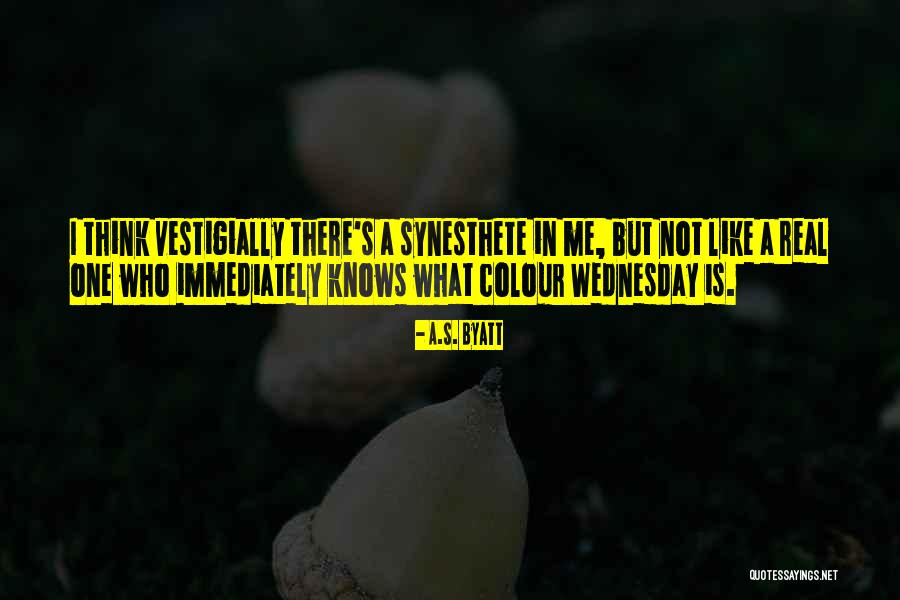 Synesthete Quotes By A.S. Byatt Synesthete Quotes By A.S. Byatt
