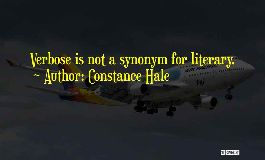 Synonym Quotes By Constance Hale