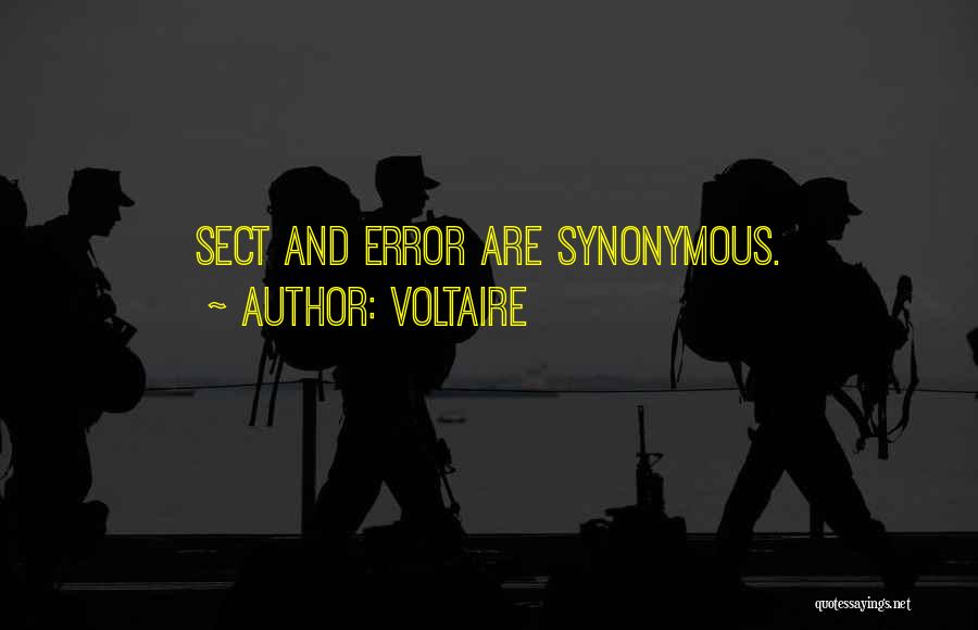 Synonym Quotes By Voltaire