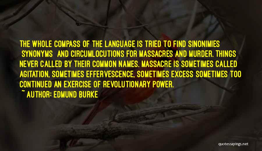 Synonyms Quotes By Edmund Burke