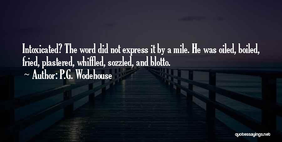 Synonyms Quotes By P.G. Wodehouse