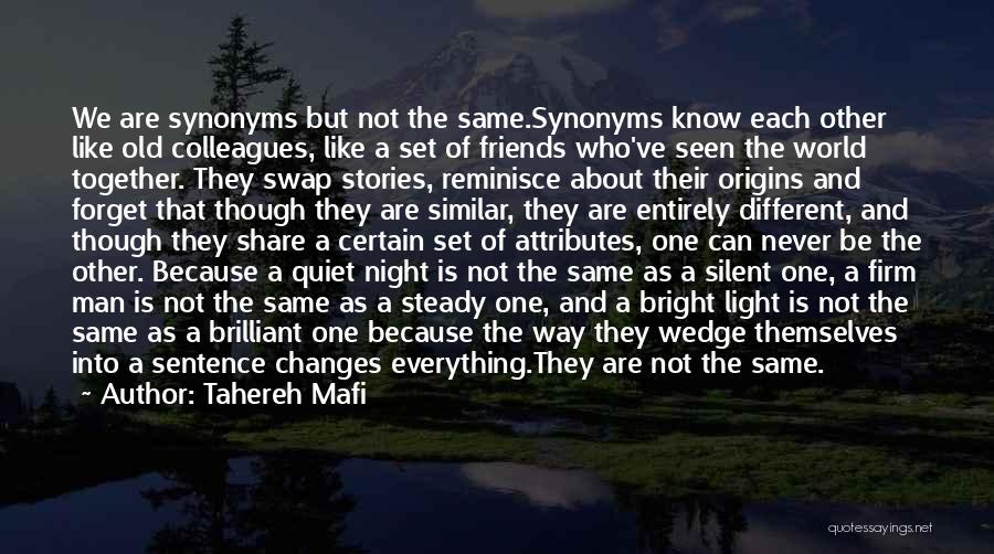 Synonyms Quotes By Tahereh Mafi