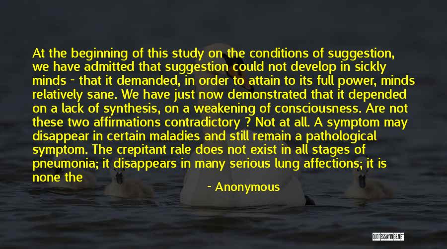 Synthesis Quotes By Anonymous