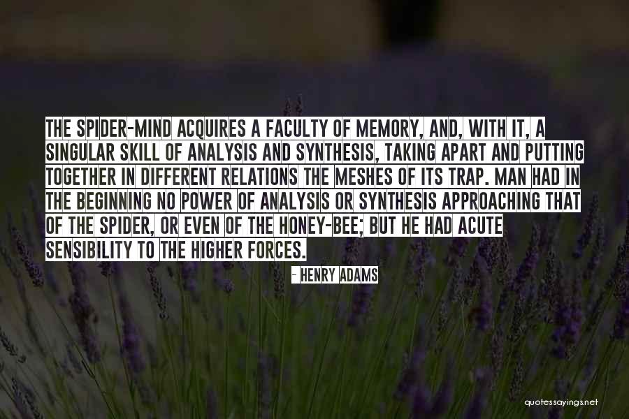 Synthesis Quotes By Henry Adams