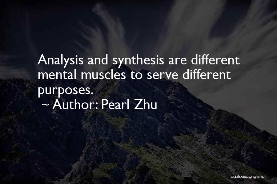 Synthesis Quotes By Pearl Zhu