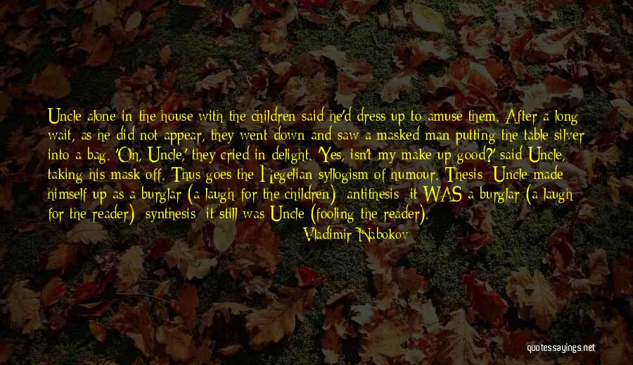 Synthesis Quotes By Vladimir Nabokov