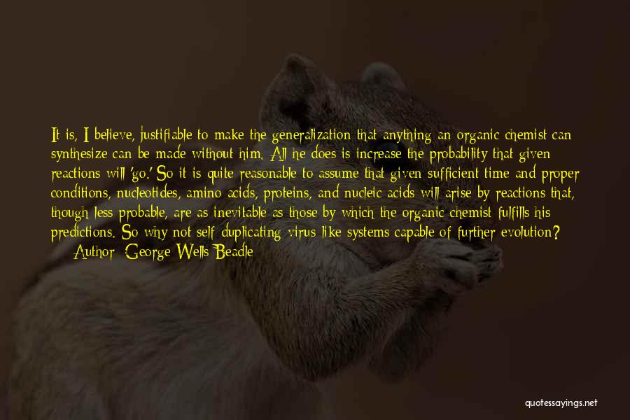 Synthesize Quotes By George Wells Beadle