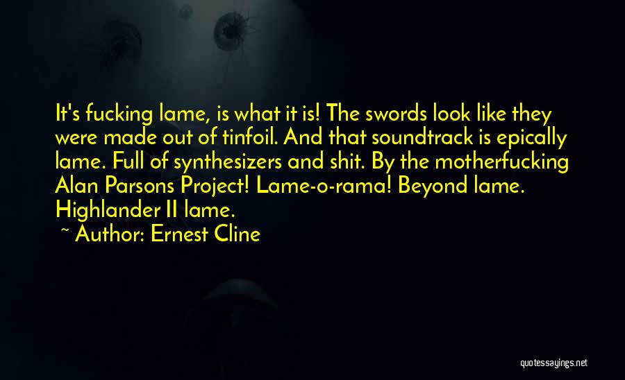 Synthesizers Quotes By Ernest Cline