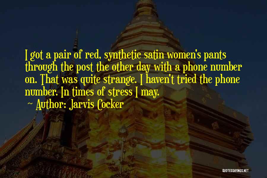 Synthetic Quotes By Jarvis Cocker