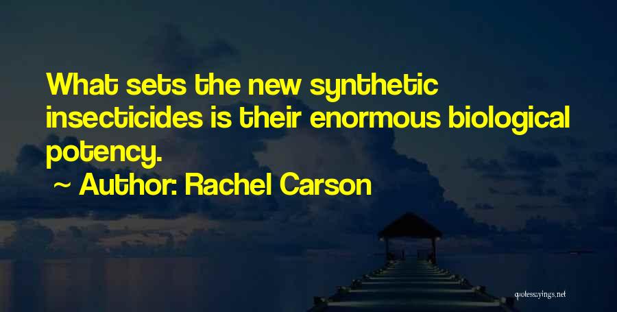 Synthetic Quotes By Rachel Carson