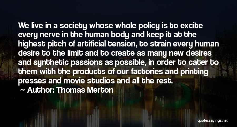 Synthetic Quotes By Thomas Merton