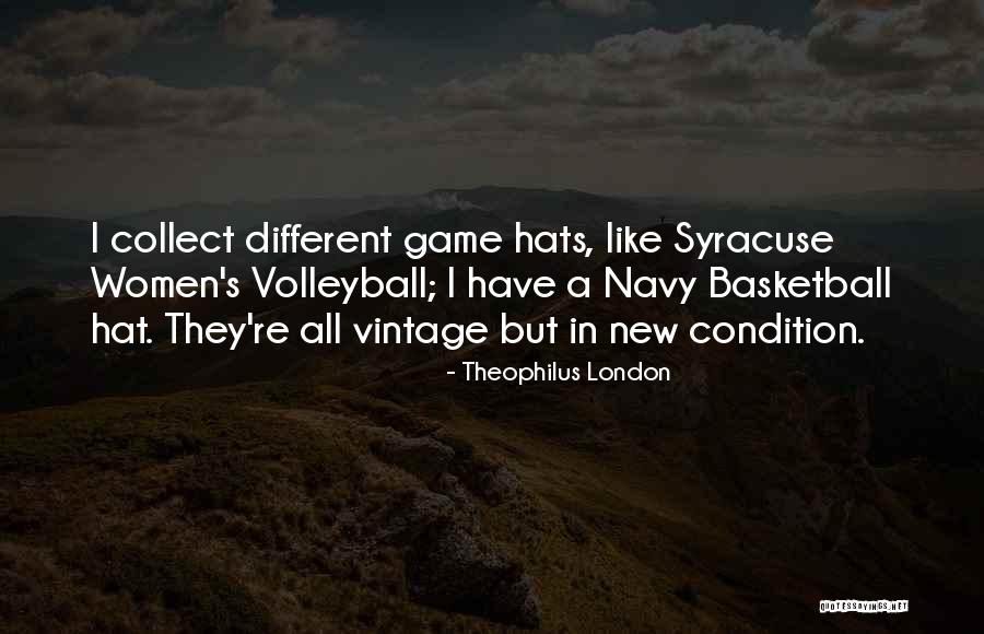 Syracuse Basketball Quotes By Theophilus London Syracuse Basketball Quotes By Theophilus London