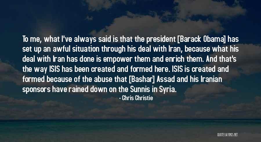 Syria Quotes By Chris Christie