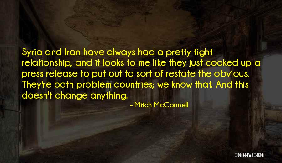 Syria Quotes By Mitch McConnell