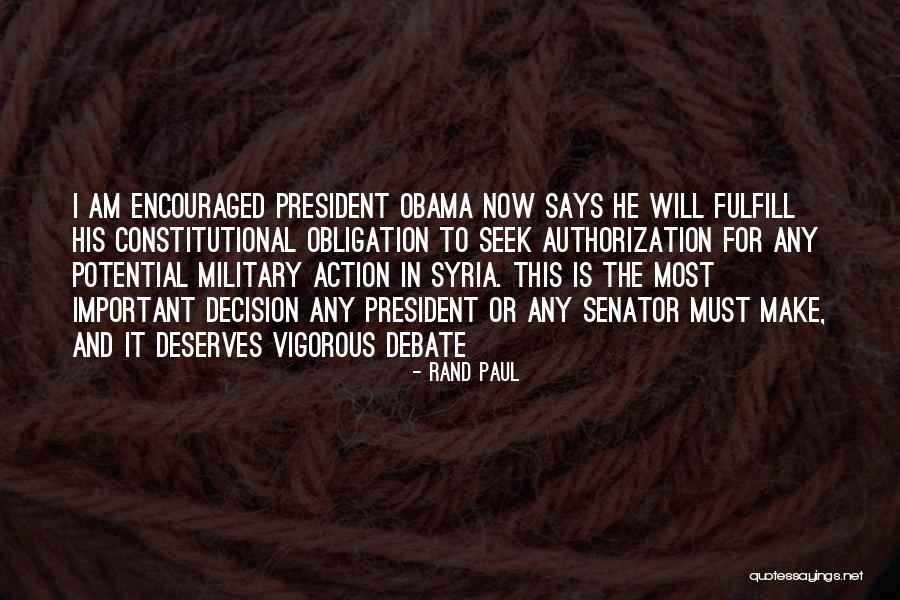 Syria Quotes By Rand Paul