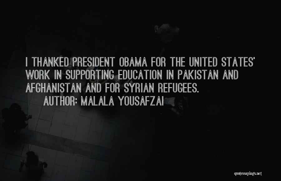 Syrian President Quotes By Malala Yousafzai