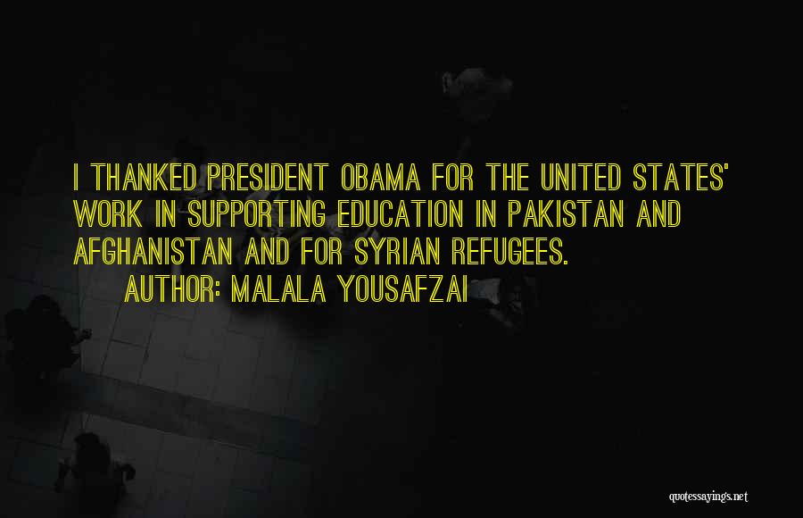 Syrian Refugees Quotes By Malala Yousafzai