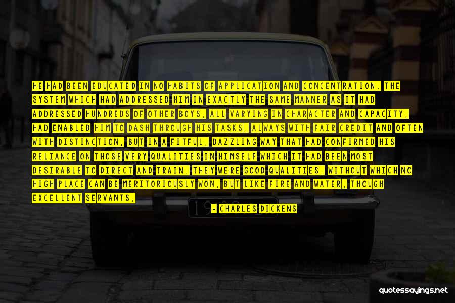 System And Application Quotes By Charles Dickens